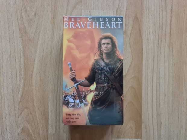 Braveheart - Mel Gibson vhs video film 2 db kazetta