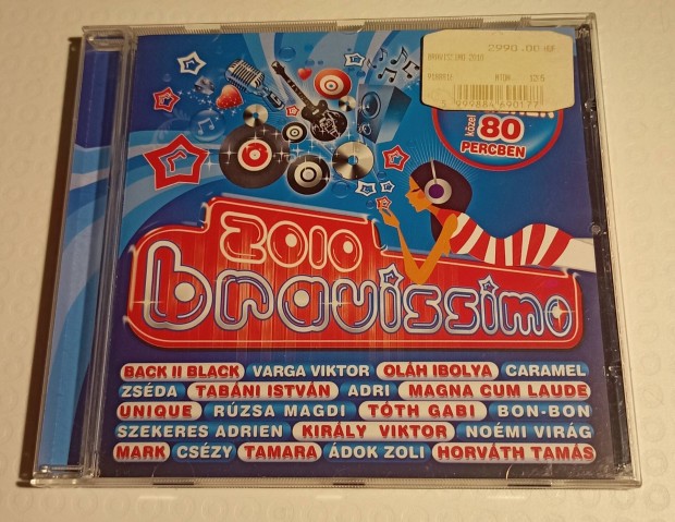Bravissimo 2010 válogatás CD