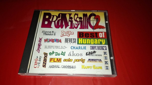 Bravissimo 2 Best of Hungary Cd 1995 Edda Soho Party Republic