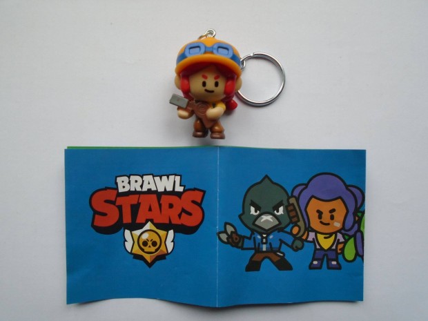 Brawl Stars Jessie kulcstartó