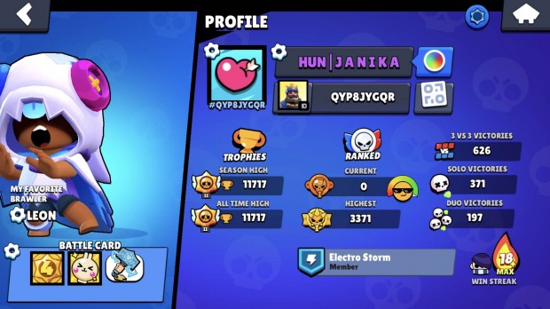 Brawl Stars accont