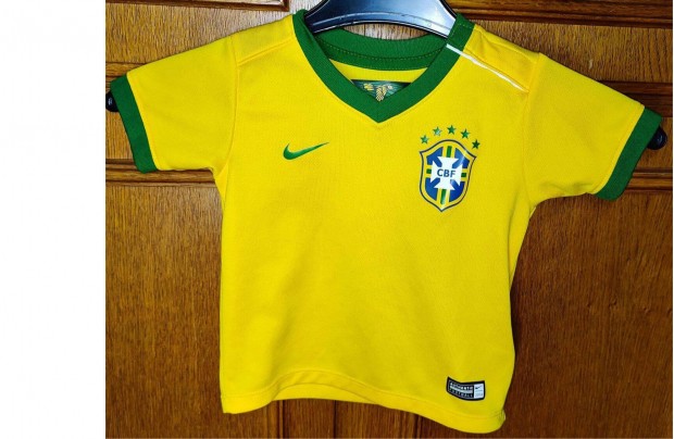 Brazil vlogatott eredeti Nike 2014-es baby mez (70-75)