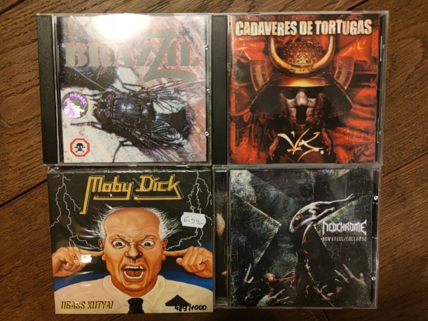 Brazzil, Cadaveres de Tortugas, Moby Dick, Neochrome CD gyjtemny