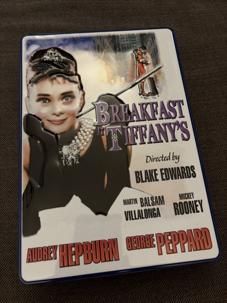 Breakfast at Tiffany's fmdoboz Audrey Hepburn