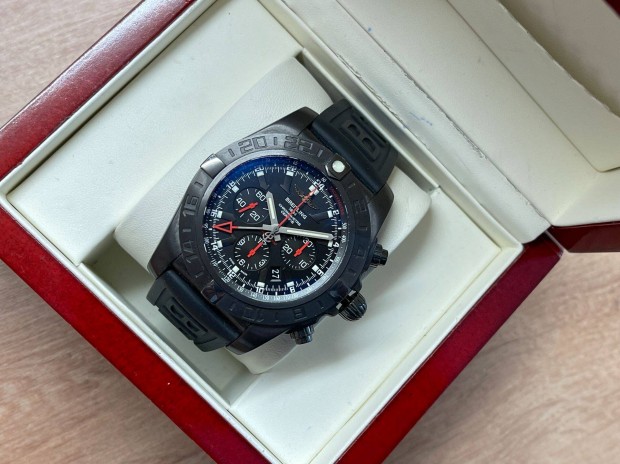 Breitling Chronomat B04 Gmt Blacksteel 47 Lgsw