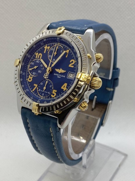 Breitling Chronomat Blue Steel/Gold