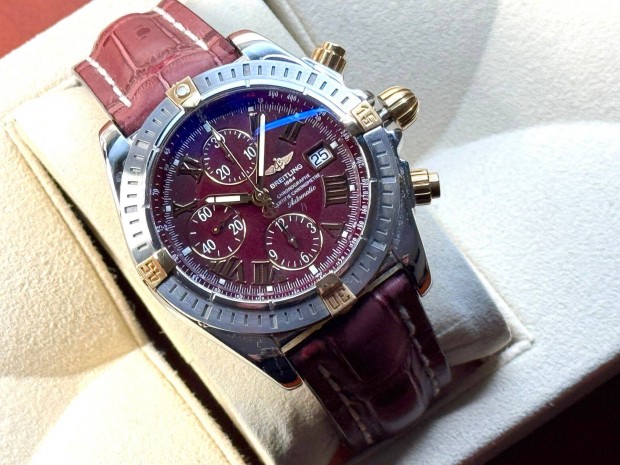 Breitling Chronomat Evolution 44 arany-acl NOS llapot Lgsw