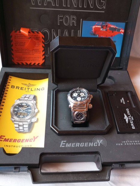 Breitling Emergency Mission UTC-vel elad,csere