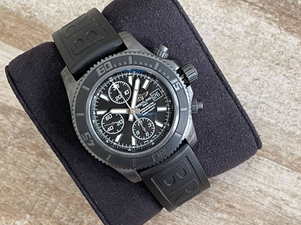 Breitling Superocean Chronograph II. Blacksteel 44 Lgsw