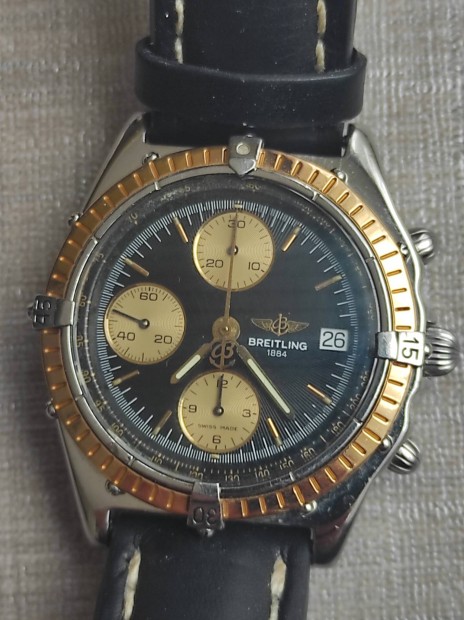 Breitling chronomat 81950 arany/acl (omega csere lehet)