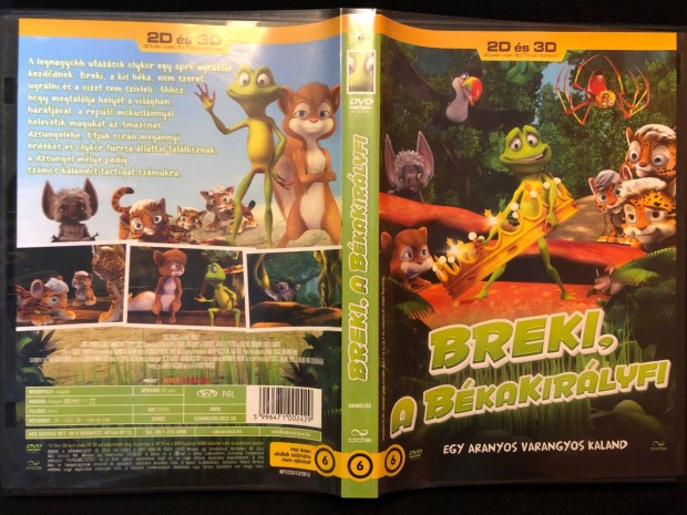 Breki, a bkakirlyfi DVD (karcmentes, 2D s 3D kiads)