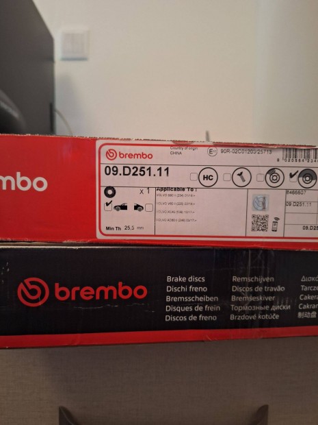 Brembo Fktrcsa 09.D251.11