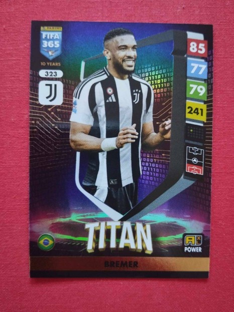 Bremer (Juventus) FIFA 365 2025 Power Titan focis krtya