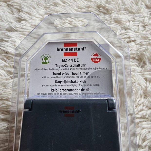 Brennenstuhl 1506460 Mechanikus időzítő MZ 44 EN IP44 új