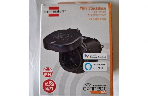 Brennenstuhl WA 3000 XS02 Kltri Wifi aljzat j