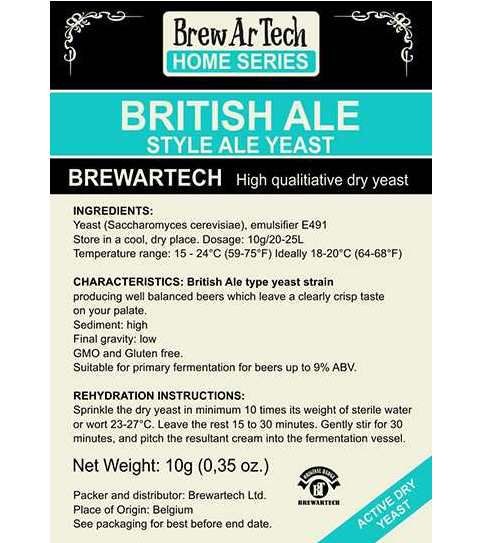 Brewartech British Ale srleszt 10g  (2273)