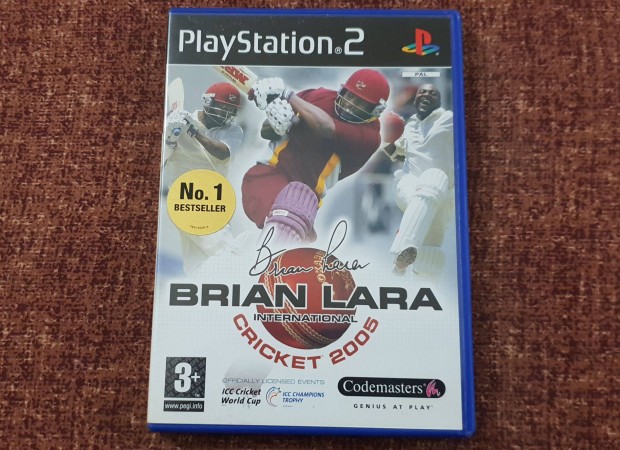 Brian Lara Cricket Playstation 2 eredeti lemez ( 2500 Ft )
