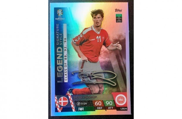 Brian Laudrup Dnia Legend Signature Style focis krtya Euro 2024