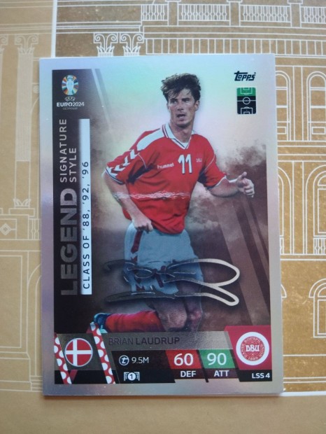 Brian Laudrup (Dnia) Legend Signature Style Euro 2024 krtya