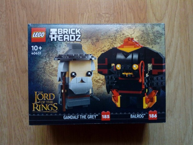 Brickheadz A Gyűrűk Ura Szürke Gandalf és Balrog (40631)