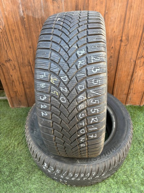 Bridgestone 235/55R17 6,5mm 2017-es tligumi 2db #332