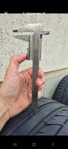 Bridgestone Potenza S001 R19 255/35 2 db majdnem új