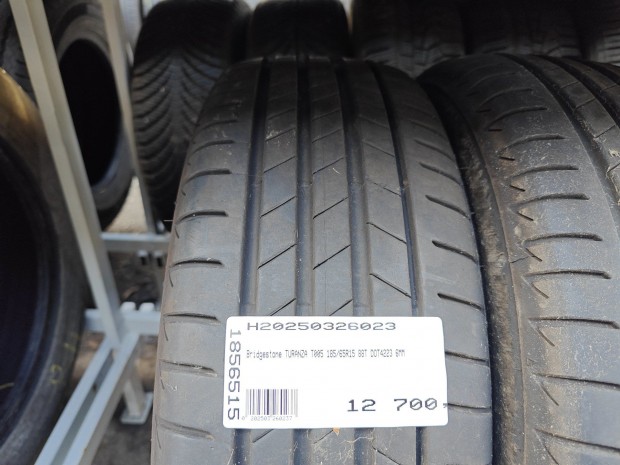Bridgestone TURANZA T005 185/65R15 88T DOT4223 6MM HASZNÁLT NYÁRIGUMI