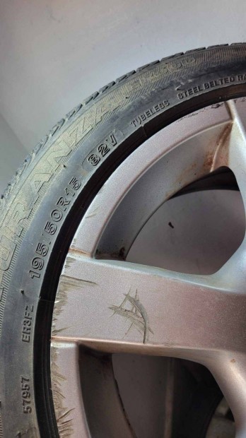 Bridgestone nyri gumiabroncs felnivel elad 195/50/R15, 4-5 mm