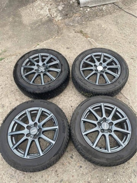 Bridgestone téli gumi szett + Rial felnik