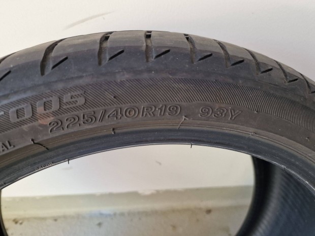 Bridgestone turanza 19" nyári gumi