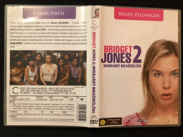 Bridget Jones Mindjrt megrlk (karcmentes) DVD