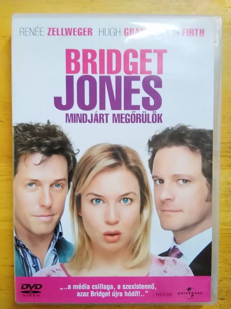 Bridget Jones mindjrt megrlk jszer dvd Rene Zellweger