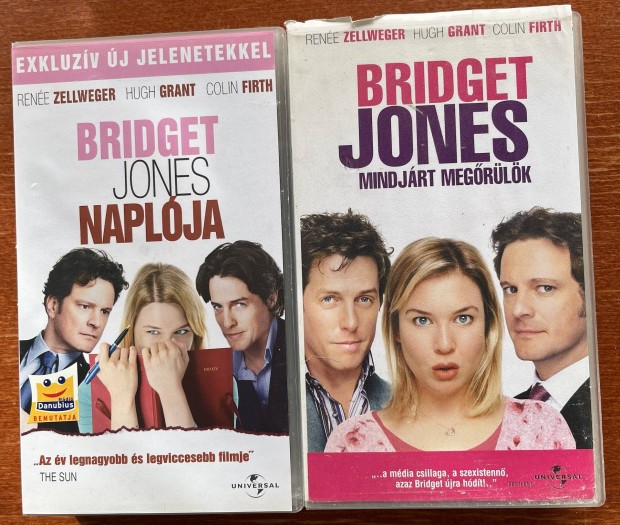 Bridget Jones pakk vhs kazetta