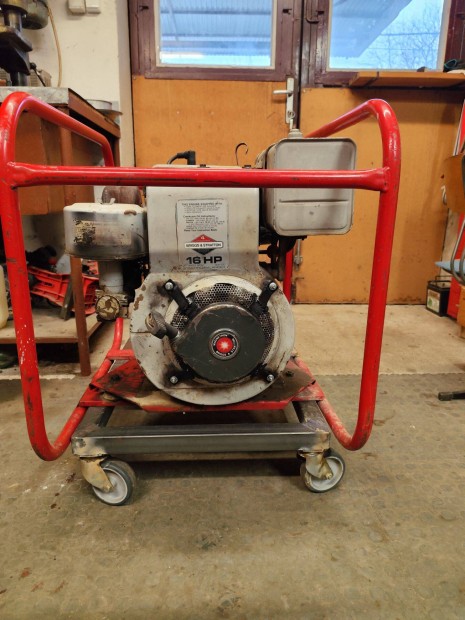 Briggs 16HP ll motor, aggregto stabil motor, rnkhast, gdarlra