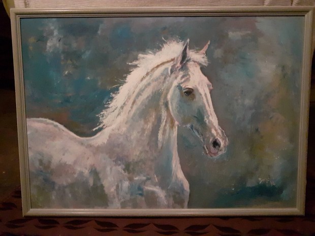 Brigovcz Lszl ltal festett lovas kp