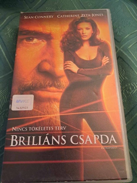 Briliáns csapda VHS - Sean Connery és Catherine Zeta-Jones