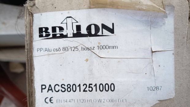 Brilon PP/Alu cs 80/125 1000mm