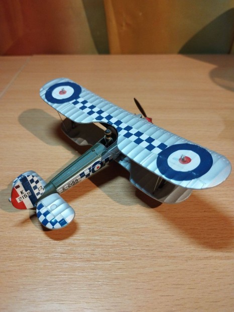 Bristol Bulldog II. vilghbors fm replgp modell talppal