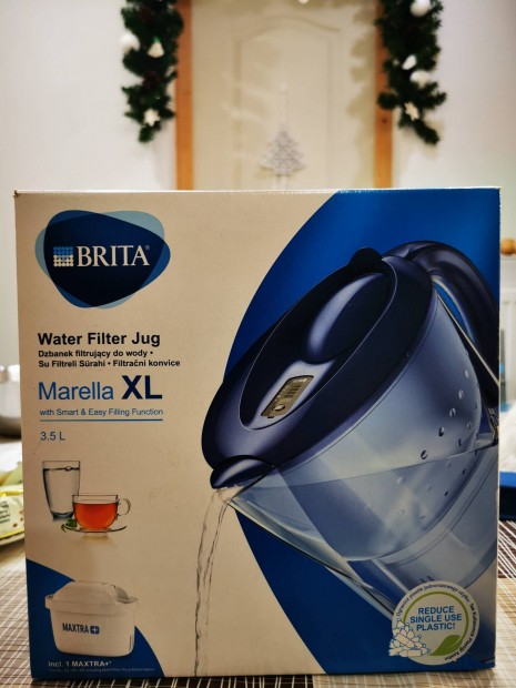 Brita XL 3,5l vzszr kancs+ 2db bett. 