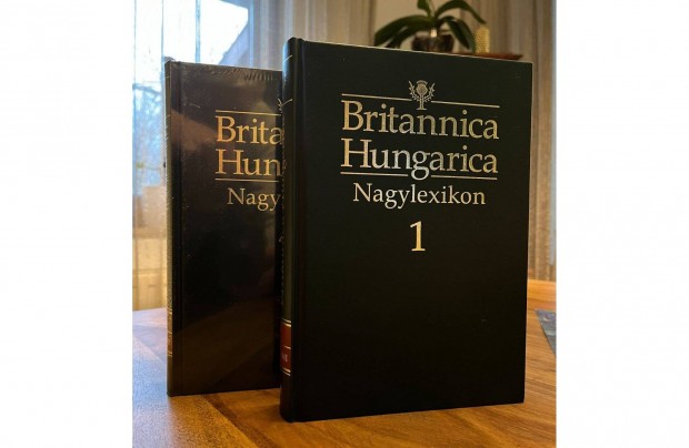 Britannica Hungarica teljes sorozat, j bontatlan