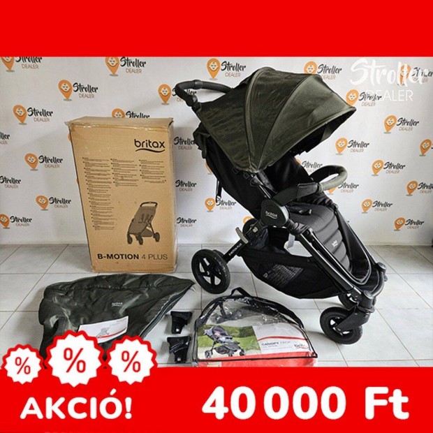 Britax B-Motion 4 Plus babakocsi lbzskkal