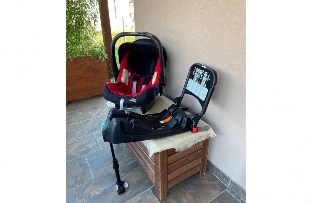 Britax Rmer Baby-Safe plus SHR II hordoz+Isofix talp