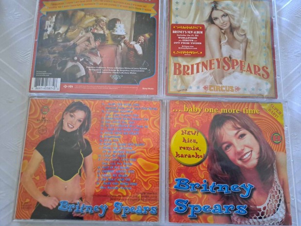 Britney Spears - Circus, Baby One More Time s egy remix CD