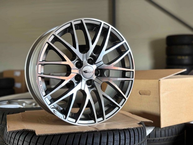 Brock 17" 5x100 bicolor alufelni elad 17 coll VW Seat Skoda