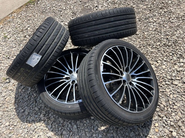 Brock 18" 5x105 ET45 235/40R18 nyári gumival