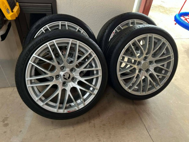 Brock 18" alufelni, alum�nium felni garnit�ra 5x112 AUDI Skoda