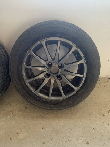 Brock 4x100 alufelni szett hankook gumikkal