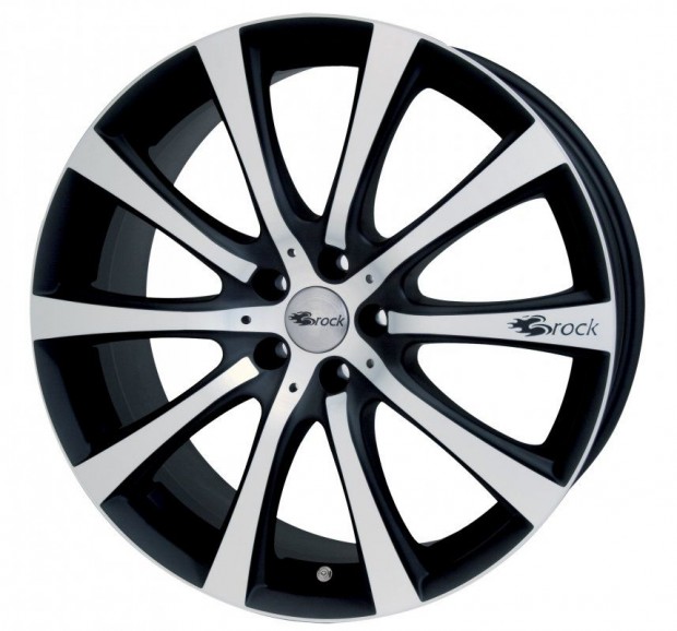 Brock B21 SMVP - Matt fekete polírozott 8X18 5X100 ET35 CB63,4 |