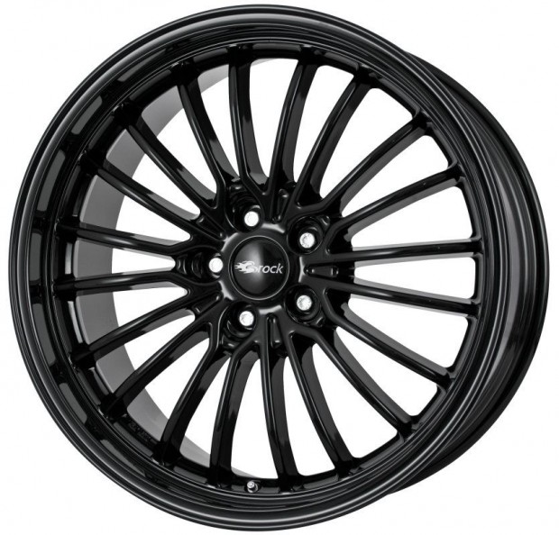 Brock B24GP SG - Fényes fekete 8,5X19 5X112 ET32 CB66,6 | alufelni |