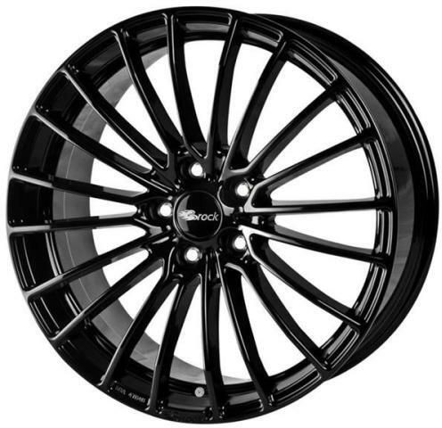Brock B24 SG - Fényes fekete 7,5X17 5X114,3 ET38 CB72,6 | alufelni |